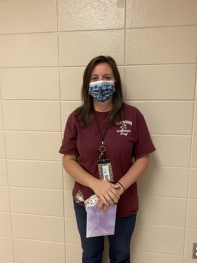 Congratulations to the Flatwoods Staff Person of the Month:  Mrs. Michelle Shreve!