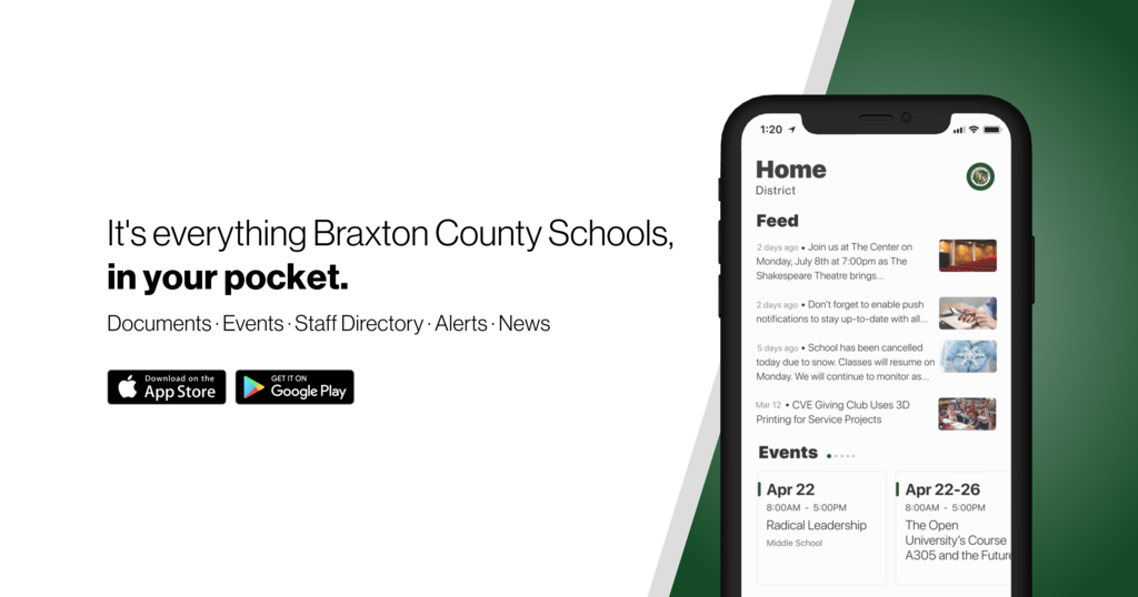 Braxton County Schools' App
