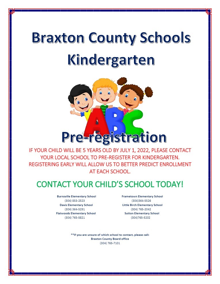 Kindergarten Bulletin