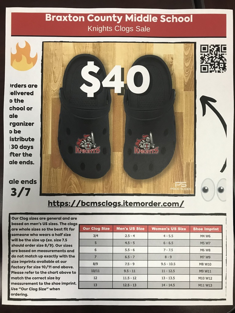 Knights clogs